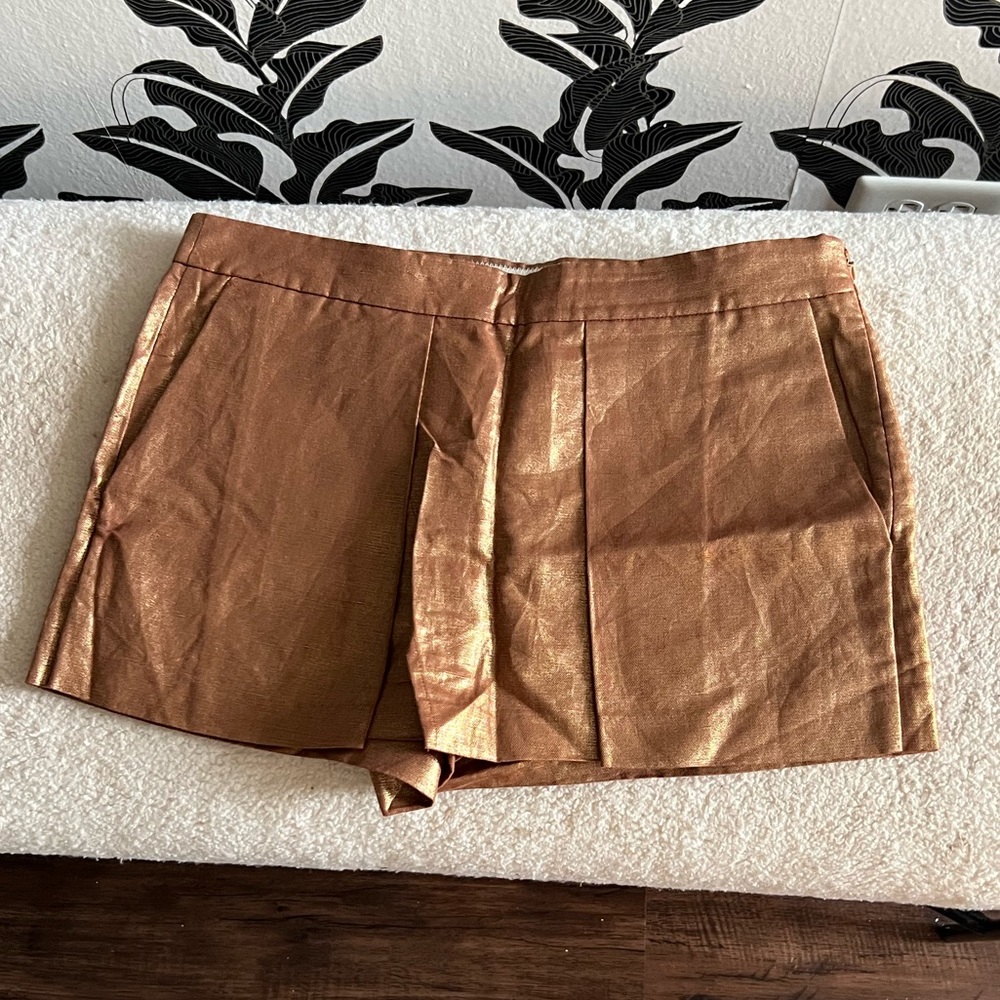 J. Crew copper skort